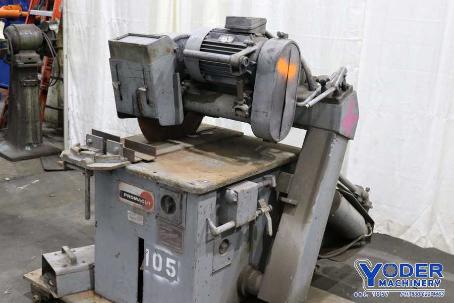 Trennjaeger / Promocut #16/60/10H cold saw, 20" dia.blade, 27" table, 10/20 HP, #72479 - Image 3