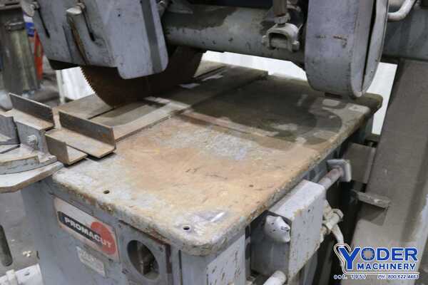 Trennjaeger / Promocut #16/60/10H cold saw, 20" dia.blade, 27" table, 10/20 HP, #72479 - Image 7