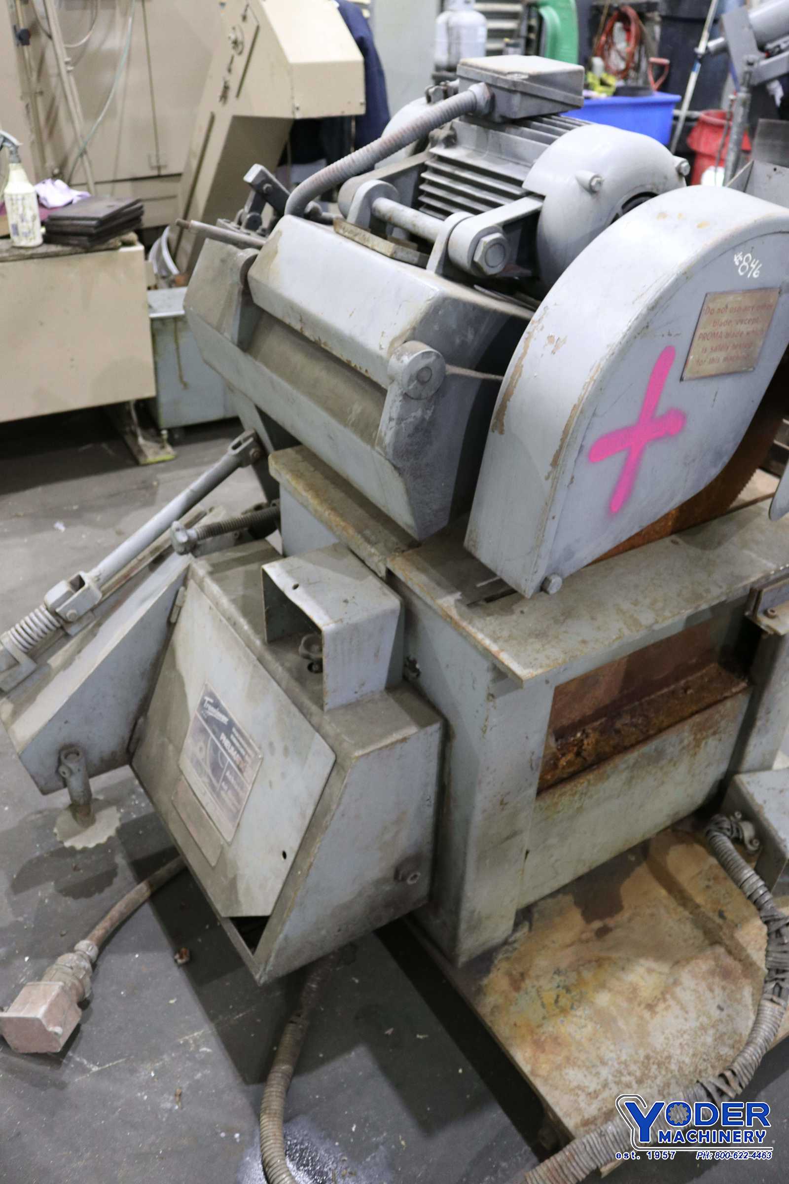 Trennjaeger / Promocut #16/60/10H cold saw, 20" dia.blade, 27" table, 10/20 HP, #72479 - Image 10