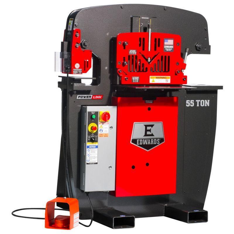 4" x 4" x 1/4" Edwards #55-TON, 50 ton, 5 HP, 1725 RPM, NEW - Image 2