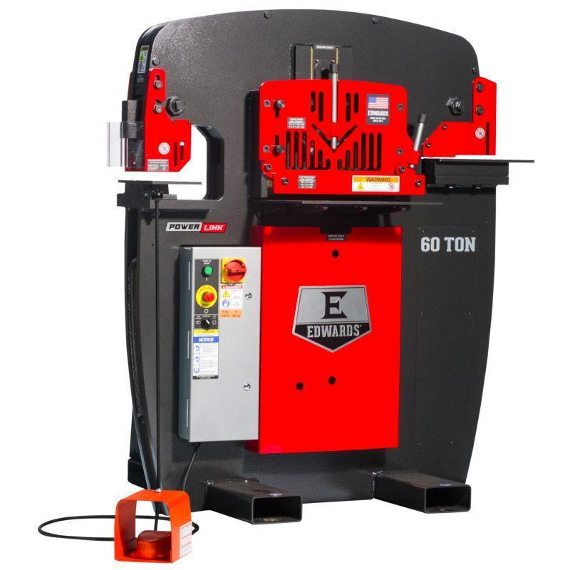 4" x 4" x 3/8" Edwards #60-TON, 60 ton, 5 HP, 1725 RPM, NEW - Image 3