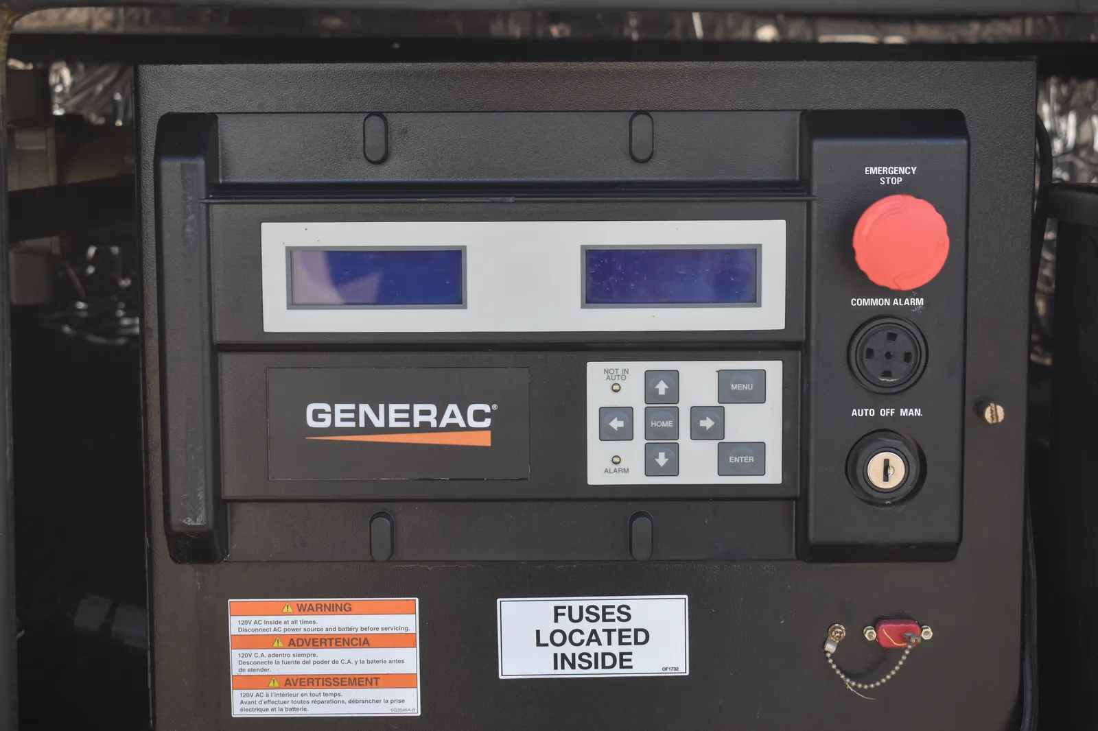35 KW Generac, Natural gas generator, 277/480 Volts, #89020 - Image 5