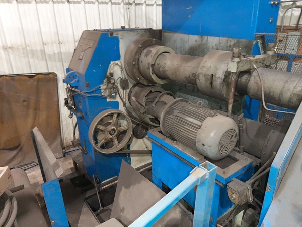 5' x 3/4" Hausler #VRM1.5/19, 3-roll hydraulic plate roll,cone bending attachment, 1972 - Image 3