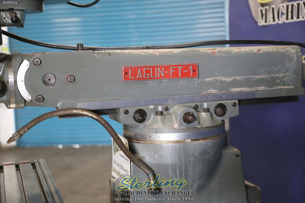 Lagun #FT-1, 9" x42" tbl., 2 HP, republic vertical milling, 28" X, 16' Y, 5" Z, #A6795 - Image 4