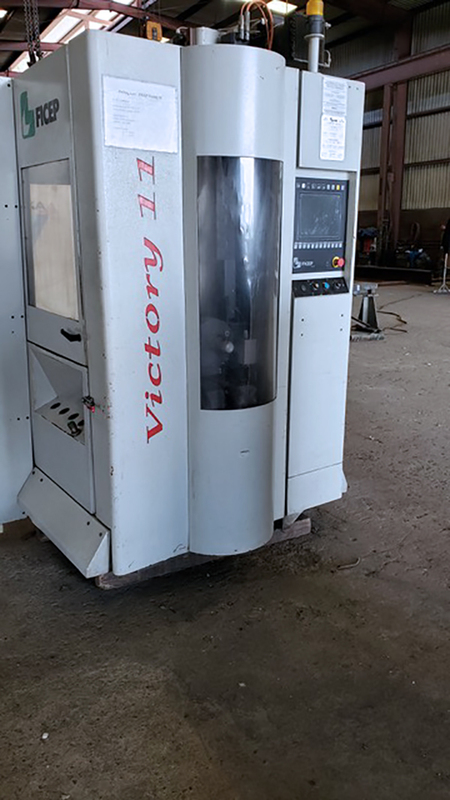 Ficep #1101-DX-Victory-11, beam punch line, 400 V., 12" stroke, drill coolant, 2005 - Image 4