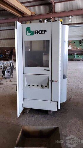 Ficep #1101-DX-Victory-11, beam punch line, 400 V., 12" stroke, drill coolant, 2005 - Image 7