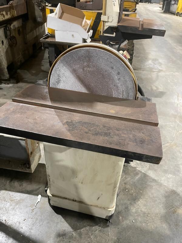 37.4" Fox #C1712, Wood Disk & Belt Sander, 110/220 Volts, 3/4 HP, 3450 RPM - Image 3