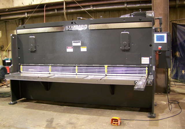 3/8" x 10' Standard #AS375-10, Hydraulic Power Squaring Shear, 12 SPM, NEW - Image 1