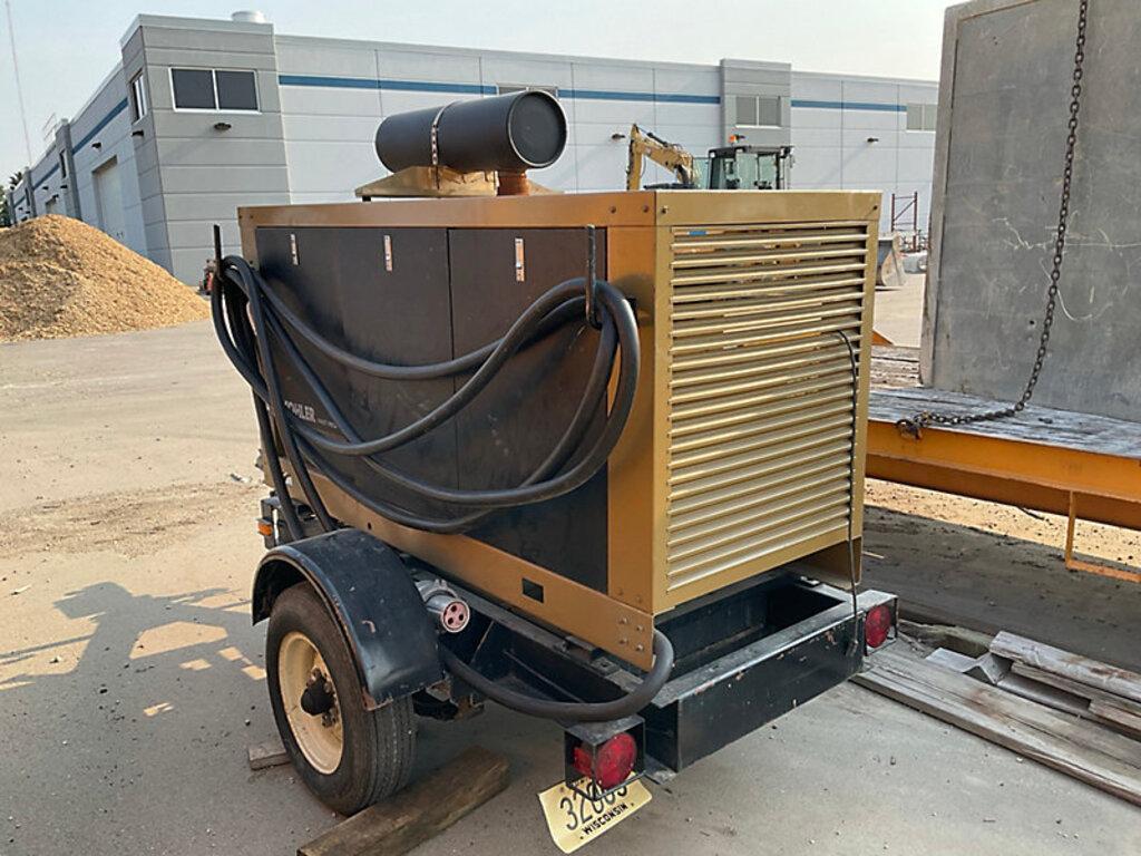 60 KW Kohler #60RZ251, Fast Response-II Portable Generator, 240 Volts, 78 hours, 180 Amp, 608 RPM, gas, 1989 - Image 4