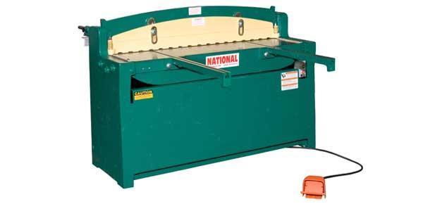 10 gauge x 4.4' National #NH5210, hydraulic shear, 55000 lb. capacity, 25 SPM - Image 1