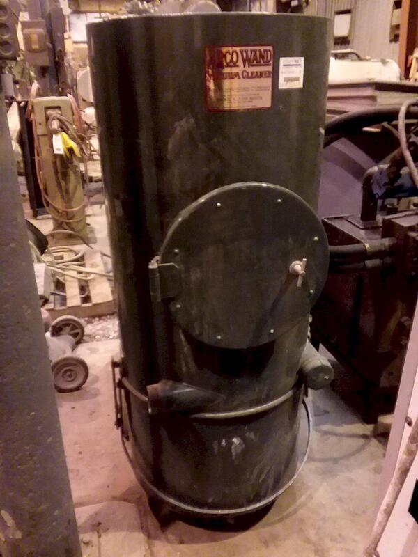 Arco #PB-15-P, Stationary Vacuum Cleaner, 450 cfm, 5 cu.ft., 62" x 30" x 65", 2006 - Image 2