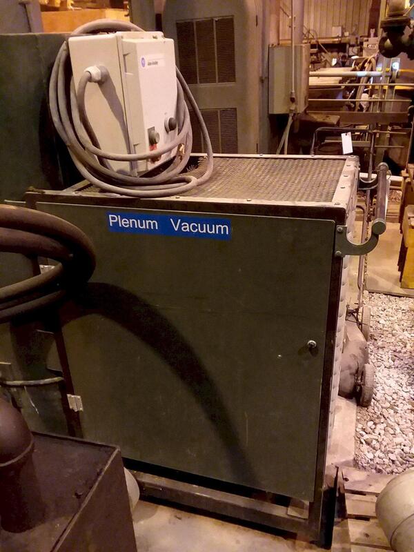 Arco #PB-15-P, Stationary Vacuum Cleaner, 450 cfm, 5 cu.ft., 62" x 30" x 65", 2006 - Image 3
