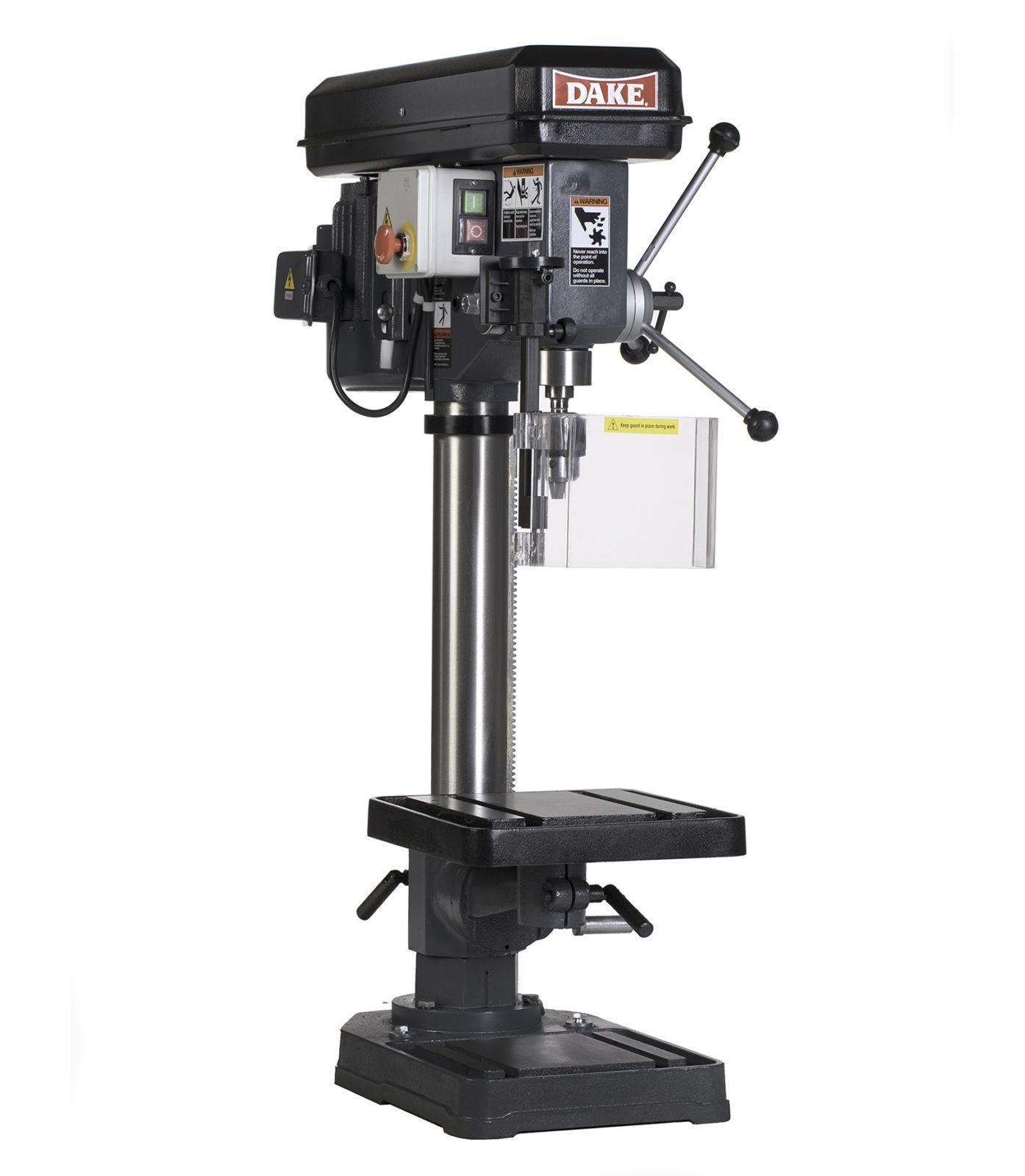 Dake #TB-16 Drill Press, 11-3/4" x 11-3/4" table, 5/8" drill capacity - Image 2