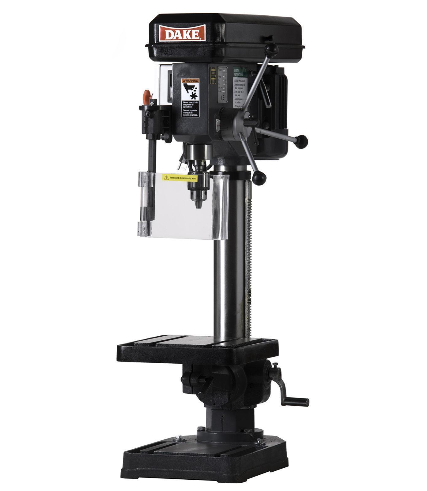 Dake #TB-16 Drill Press, 11-3/4" x 11-3/4" table, 5/8" drill capacity - Image 3