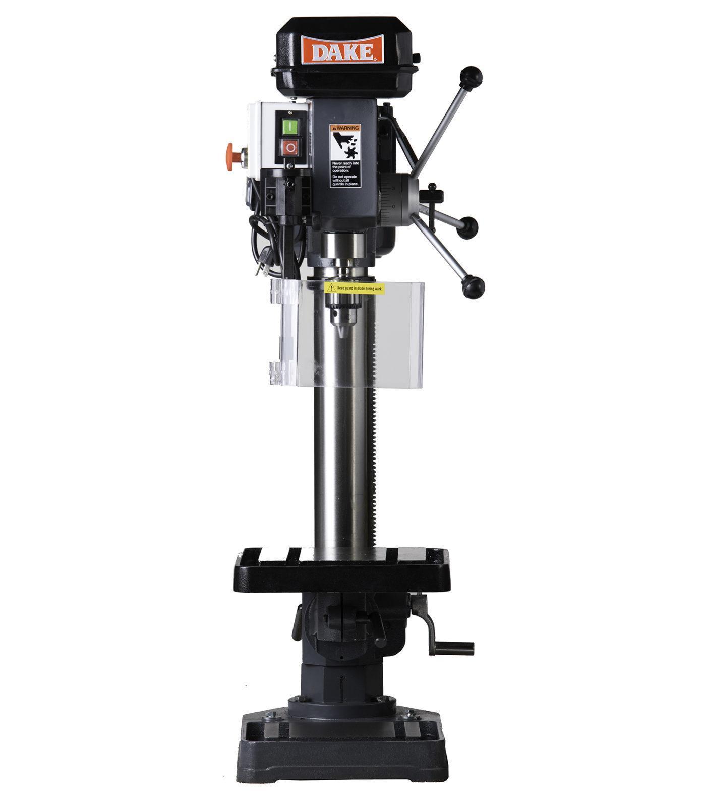Dake #TB-16 Drill Press, 11-3/4" x 11-3/4" table, 5/8" drill capacity - Image 4