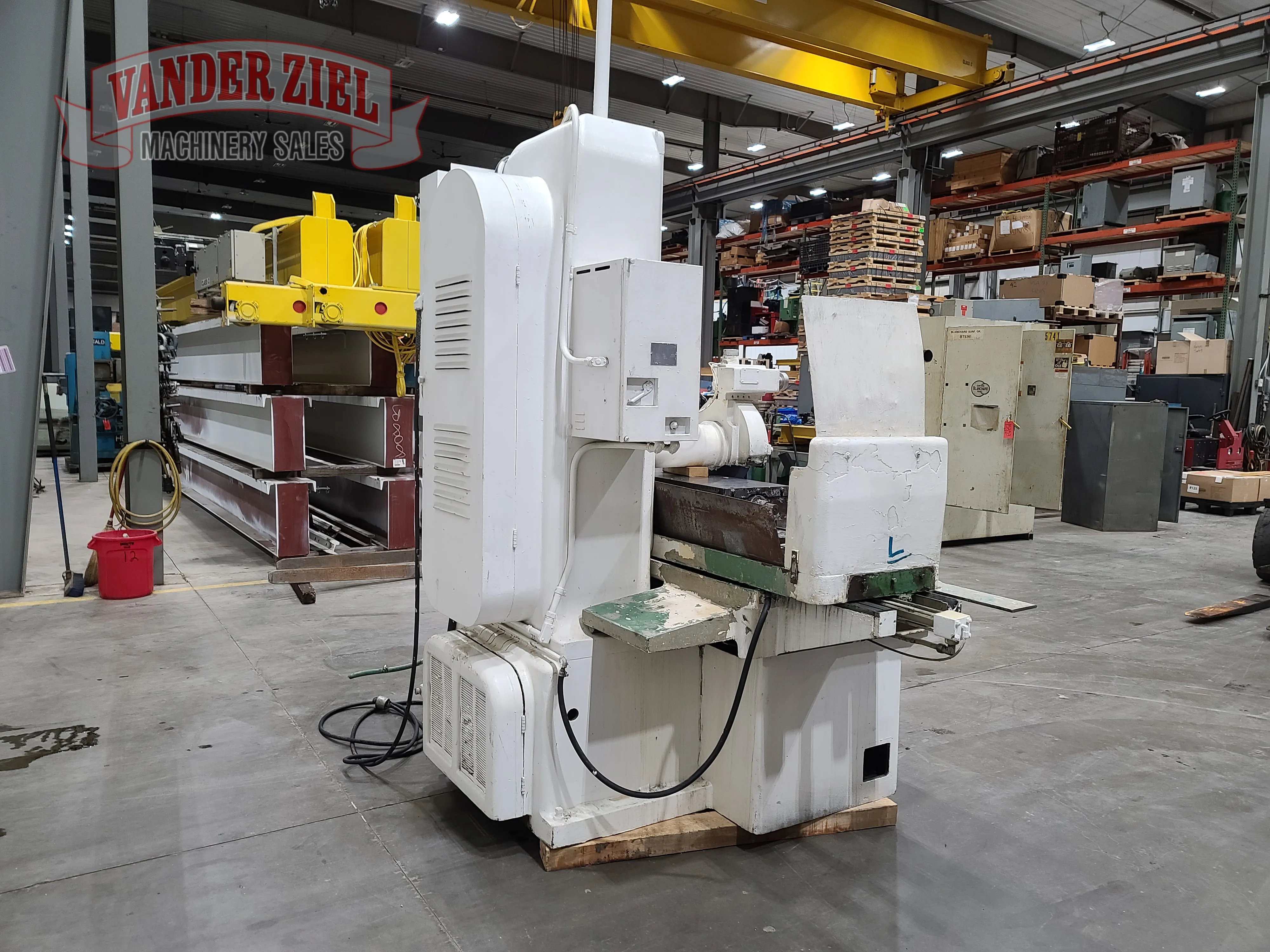 16" x 48" Gallmeyer & Livingston #670, hydraulic grinder, incremental downfeed, electromagnetic chuck - Image 4