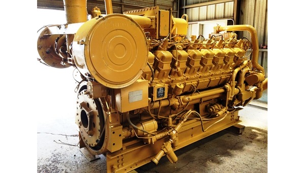 1200 RPM, Caterpillar #G3516-SITA, gas engine - Image 1