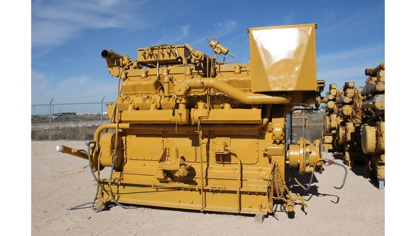 700 HP @ 1200 RPM, Caterpillar #G398-SITA, gas engine, hydra-mech - Image 1