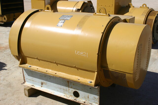 1050 KW, 1200 RPM, Kato #6P6-3150-SCR, generator, rebuilt, sound attenuated enclosure 00 - Image 1