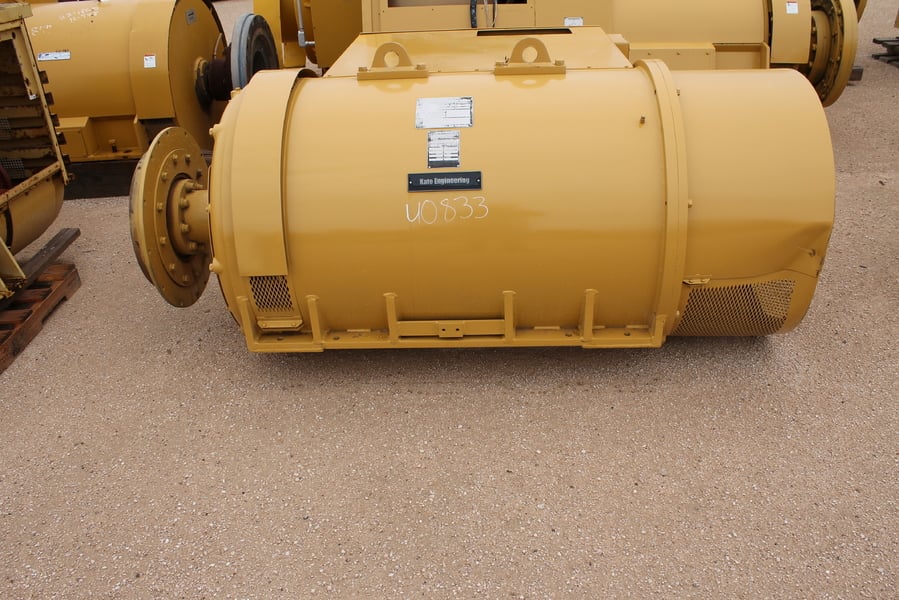 902 KW, 1200 RPM, Kato #6P6-2400, generator - Image 1