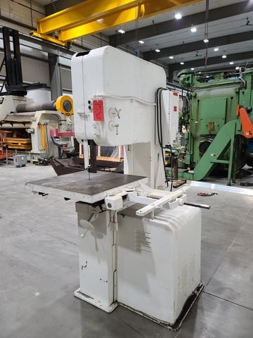 26" x 13" DoAll #V26, vertical saw, 1" x 177" blade, 50-1600 SFPM, #15364 - Image 3