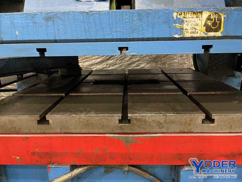 150 Ton, Pacific #150M-36-36, hydraulic press, 12" stroke, 36" x36" bed, 40 HP, #74794 - Image 3