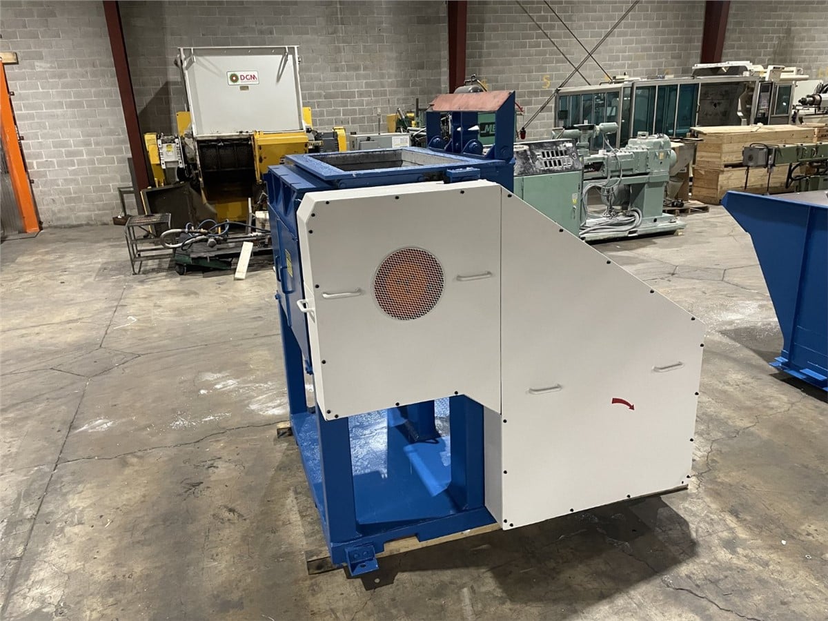 24" x 48" Pagani #60120-FAP, wet granulator, 150 HP TECO motor, hydraulic hopper tilt, #18956A - Image 4