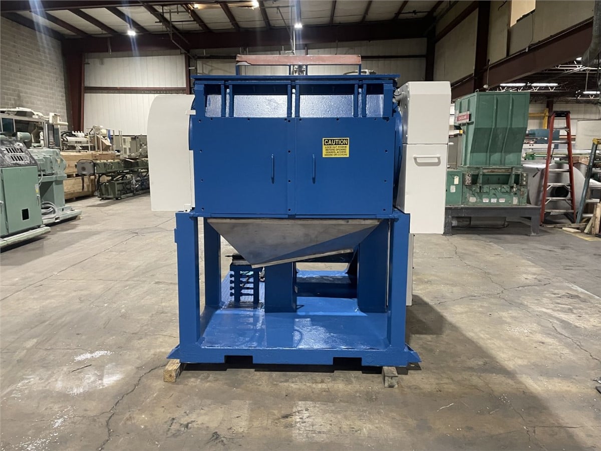 24" x 48" Pagani #60120-FAP, wet granulator, 150 HP TECO motor, hydraulic hopper tilt, #18956A - Image 8