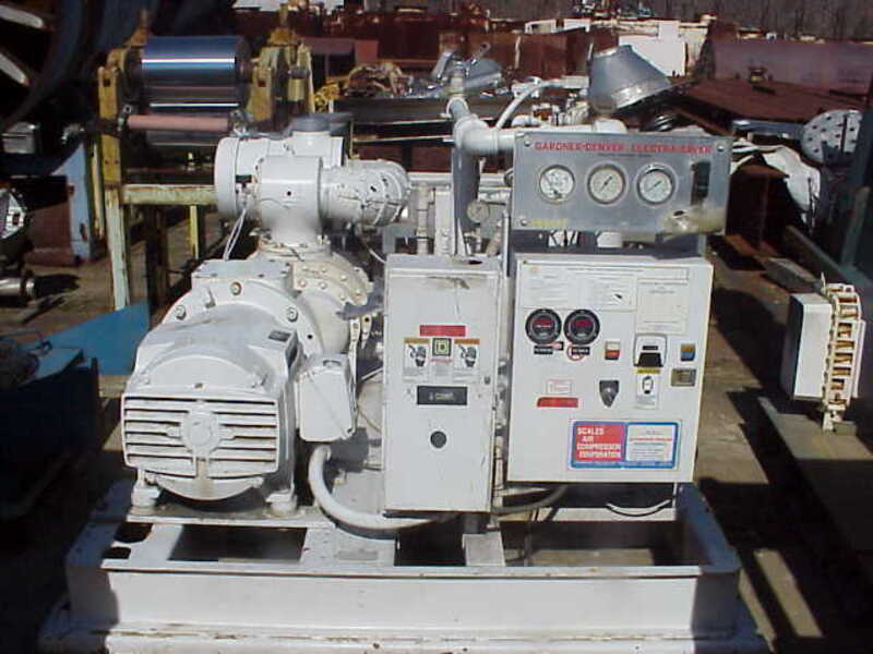 100 psi, Gardner Denver #EAQSMX, 100 PSI inlet, 100 HP2000 - Image 3