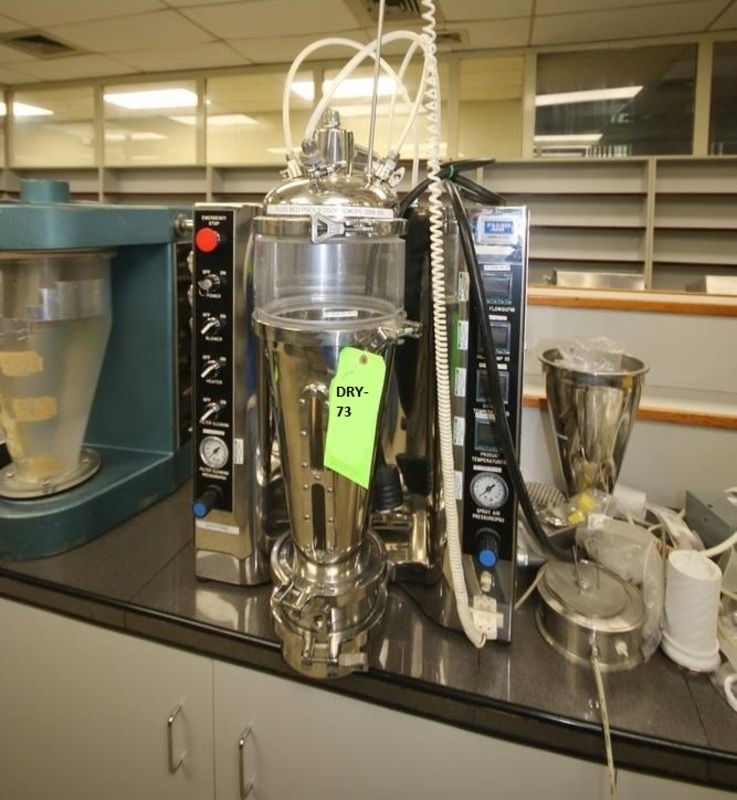 Fluid Air #002, fluid bed dryer, 2 liter - Image 1