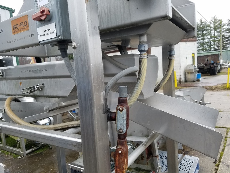 12" wide x 6' long, Key, vibratory conveyor, 8' 4" OAH, 42" wide - Image 2