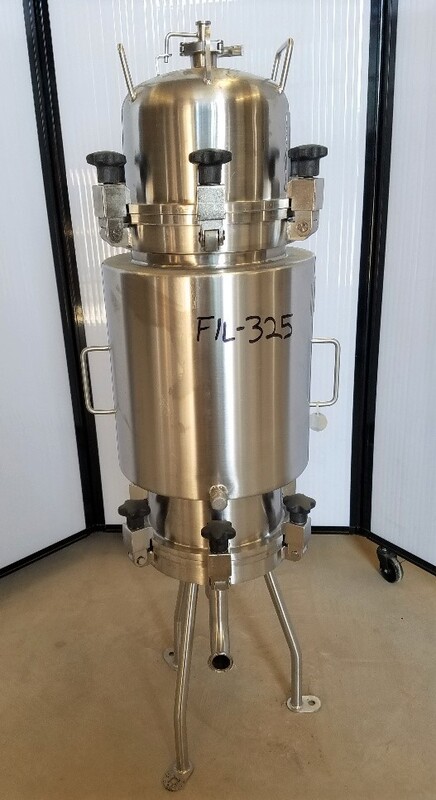 Allegheny Bradford, 5 cartridge capacity, 150 PSI/FV @ 300&deg;F, 1.5" out, 2" in - Image 2