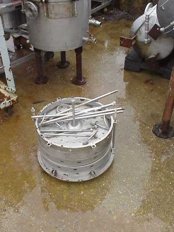 Sparkler #18D12, pressure leaf filter, 304 Stainless Steel, no nameplate - Image 2