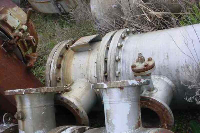 1000 sq.ft., 100 psig shell, 100 psig tube, Krueger, shell and tube, Carbon Steel & copper SB-111, 400°F, 2 - Image 3