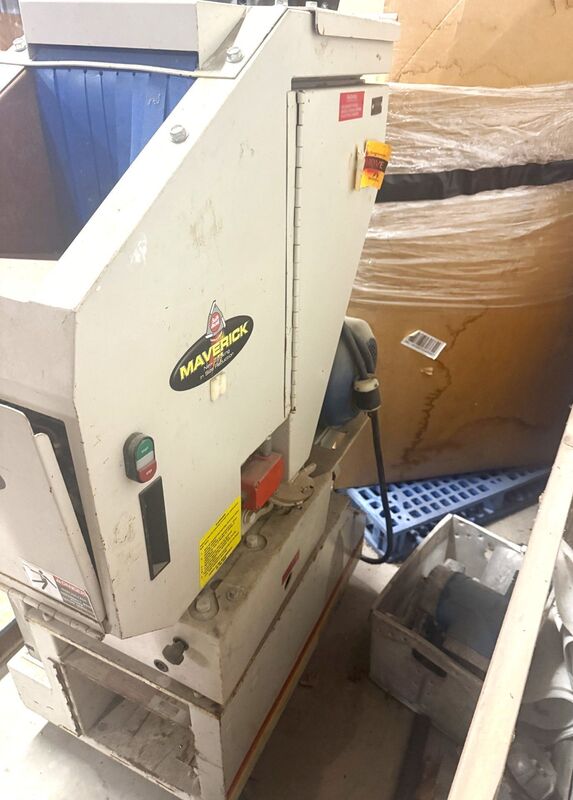 Ball & Jewell #MVP810, granulator, 5 HP, 1165 RPM, Carbon Steel - Image 4