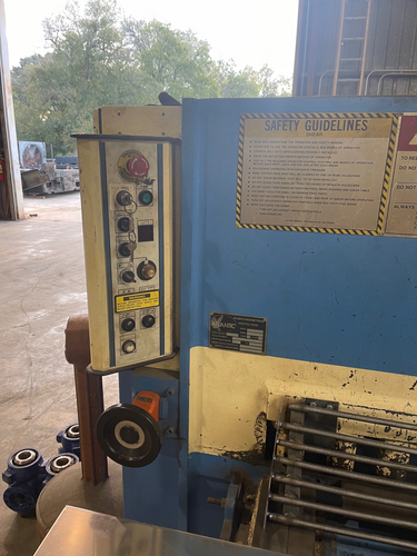 1/4" x 10' Atlantic #HDE10-1/4, hydraulic shear, 30" backgauge, 15 HP, 1996 - Image 2