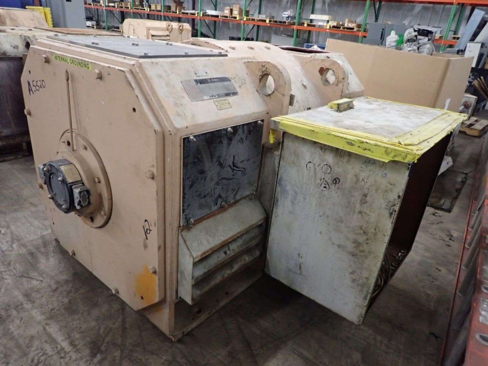 800/900 HP 850/1200 RPM General Electric, Frame 4670/6770/6873, DPFG-BV, 500 VA (3 available) - Image 3