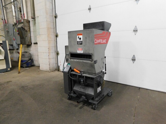 16" x 1/2" Cumberland #6516, granulator, 5 HP, 1750 RPM, 208-230/460 V., 3 phase - Image 4