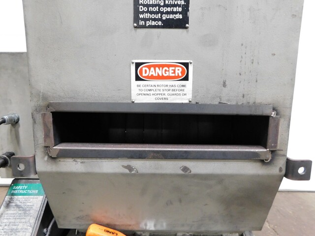 16" x 1/2" Cumberland #6516, granulator, 5 HP, 1750 RPM, 208-230/460 V., 3 phase - Image 8