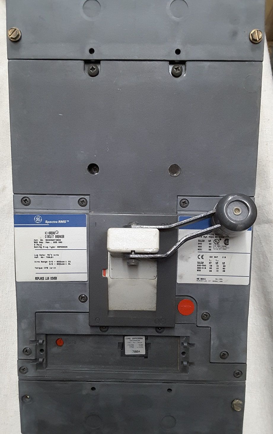 800 Amps, General Electric, SKHA36AT0800 - Image 1