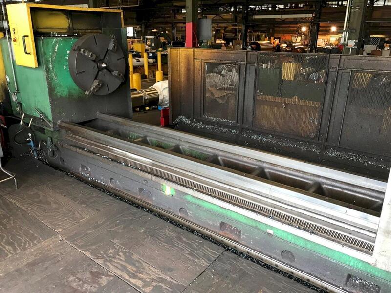 Wohlenberg #PT1-1250II, CNC lathe, Sinumerik 820T, 2-Axis, 51" x 209", 35.43" swing over cross slide, 1996 - Image 1