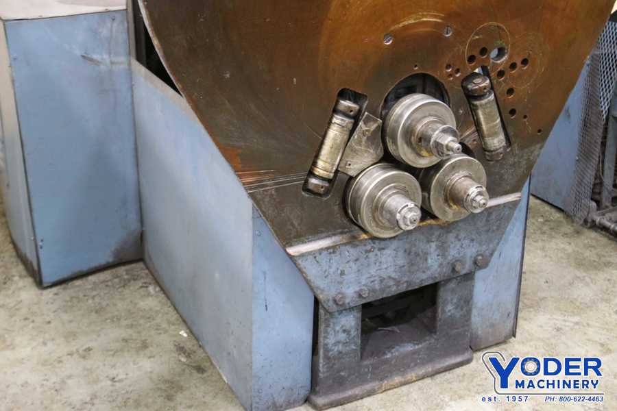 2" x 2" x 1/4" Kling #0, angle roll, 7" roll diameter, 5 HP, 15 FPM, 2" x1/2" bars on edge, #71157 - Image 5