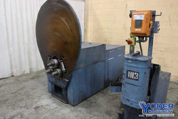 2" x 2" x 1/4" Kling #0, angle roll, 7" roll diameter, 5 HP, 15 FPM, 2" x1/2" bars on edge, #71157 - Image 6