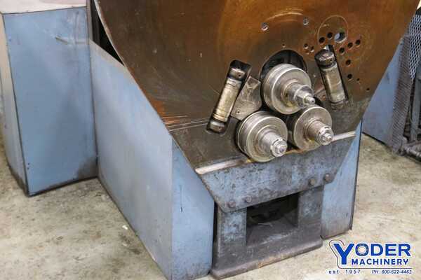2" x 2" x 1/4" Kling #0, angle roll, 7" roll diameter, 5 HP, 15 FPM, 2" x1/2" bars on edge, #71157 - Image 10