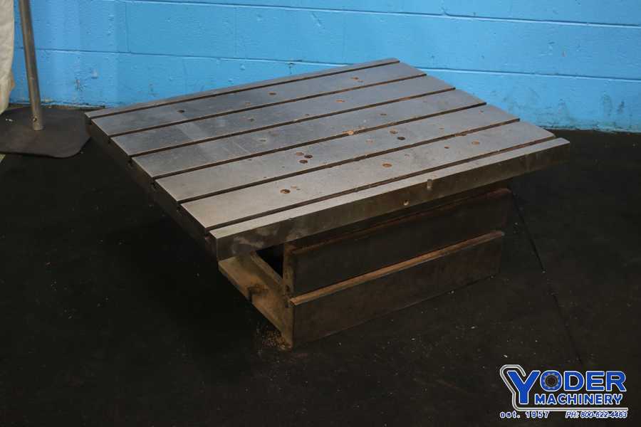 Carlton box drill table, #74834 - Image 2