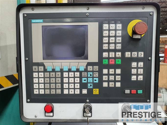 HydraPower CNC 4M V Groover, 0.223" x157", Siemens CNC Control, 47" sheet width, Pneumatic Clamping, 2012 - Image 3