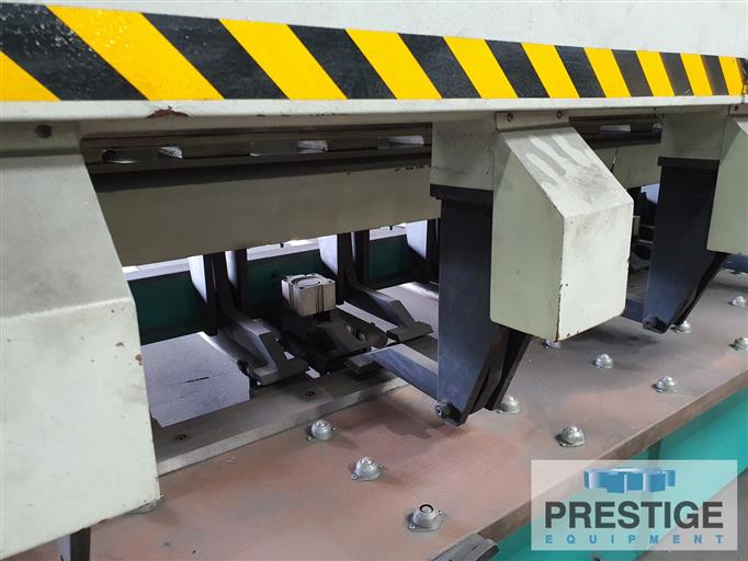 HydraPower CNC 4M V Groover, 0.223" x157", Siemens CNC Control, 47" sheet width, Pneumatic Clamping, 2012 - Image 4