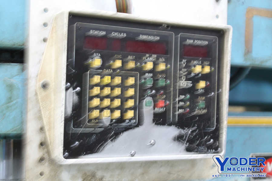55 Ton, Niagara #HB-55-4-6, hydraulic press brake, 6' overall, 54" between housing, 5 HP, 0"-6" stroke, 1994 - Image 3