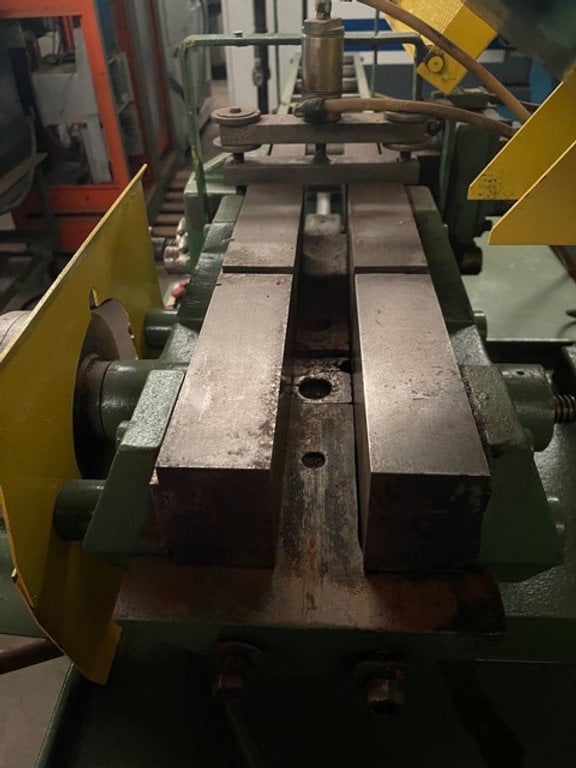 Kalamazoo #FS-350A, automatic ferrous, 1.2598" arbor diameter, 3.375" flang diameter, 13.75" blade, 6.25" vise - Image 5