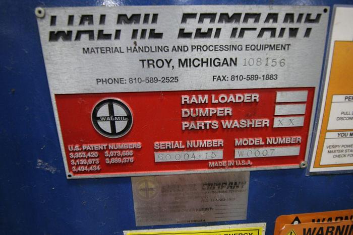 Walmil #W0007, continuous parts washer w/infeed & outfeed conveyor - Image 3